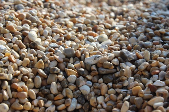 Beach pebbles