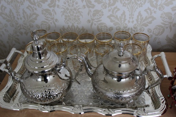 Silver teapots