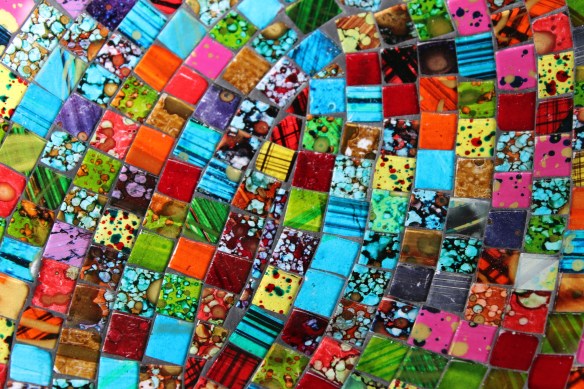 Colourful mosaic