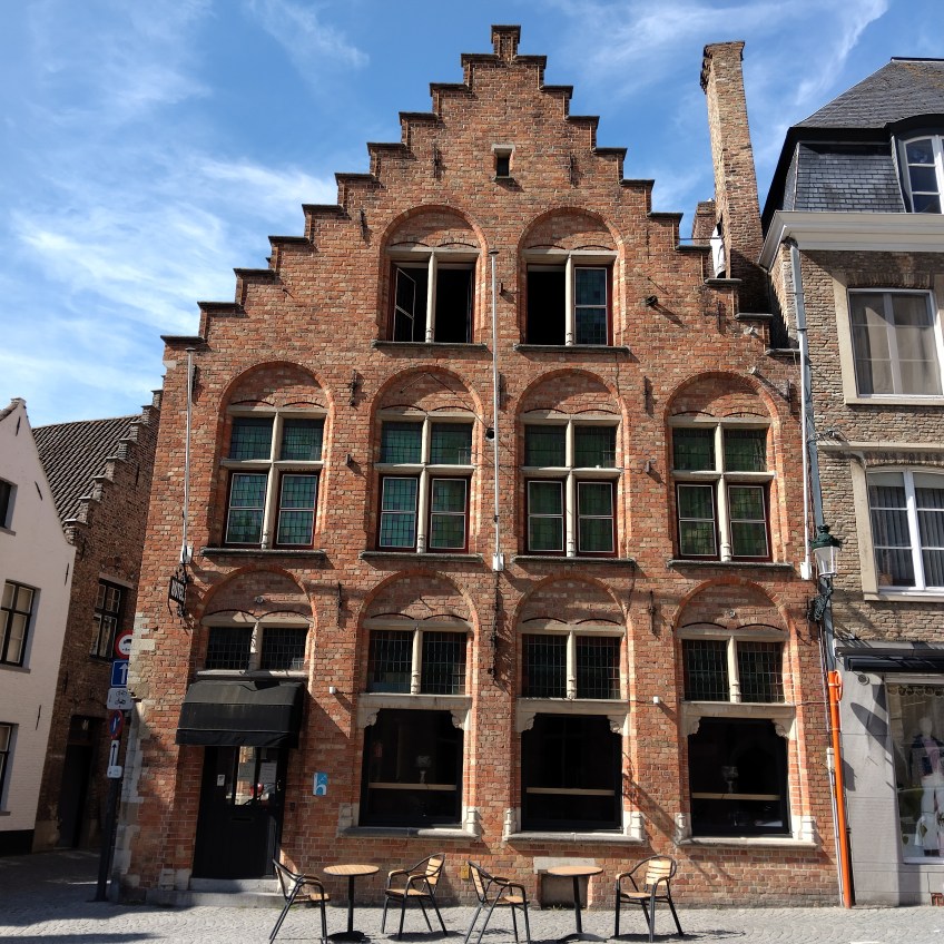 Brown brick building