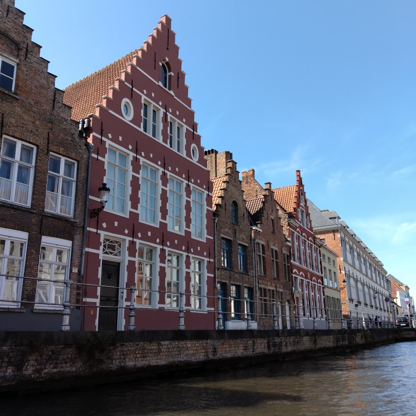 Row of houses on the canal