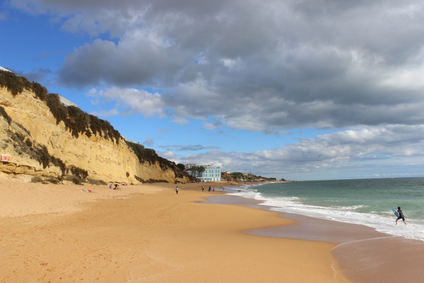 Cliffs and beach