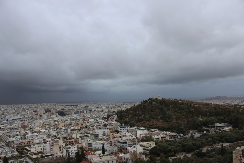 View of Athens from the Acropolis